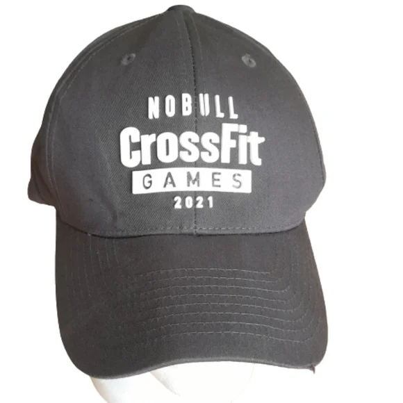 NWT NoBull CrossFit Games 2021 Adjustable Snapback Hat Cap Gray Cotton - Picture 4 of 13